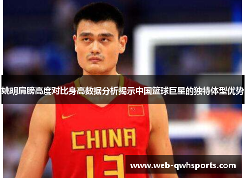 姚明肩膀高度对比身高数据分析揭示中国篮球巨星的独特体型优势